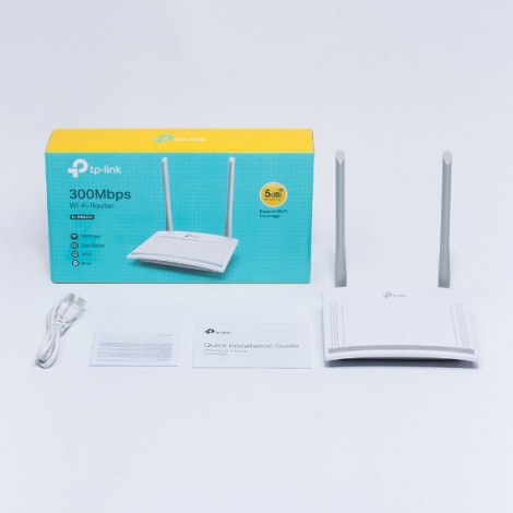TP-LINK | Router | TL-WR820N | 802.11n | 300 Mbit/s | 10/100 Mbit/s | Ethernet LAN (RJ-45) ports 2 | Mesh Support No | MU-MiMO Y - 4